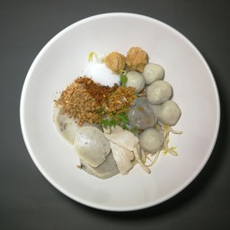 เกาเหลาแห้งยำ