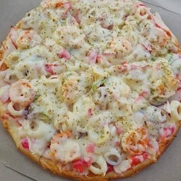 พิซซ่าซีฟู้ดซาวครีม