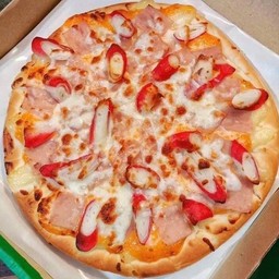 พิซซ่าปูอัดแฮมชีส