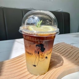 Wake up Coffee กาแฟน้ำผึ้งมะนาวโซดา