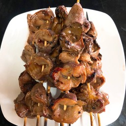 เครื่องในไก่ย่าง