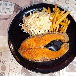 สเต็กปลาแซลมอน