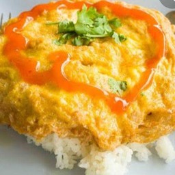 ข้าวไข่เจียวหมูสับ