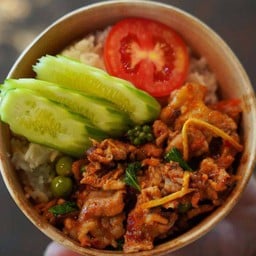 ข้าวพริกแกงหมู