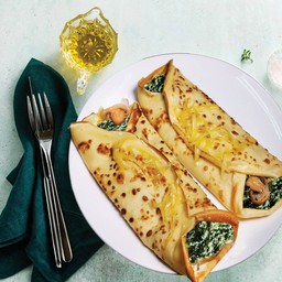CREPE MUSHROOM SPINACH
