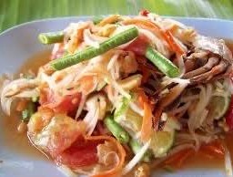 ส้มตำไท+ปู