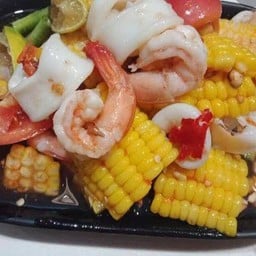 ตำข้าวโพดทะเล