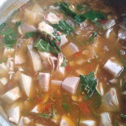 แกงขนุนอ่อนใส่กระดูกหมู