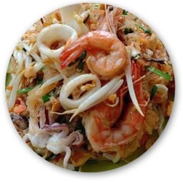 ผัดไทยวุ้นเส้นทะเล