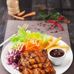 สเต็กไก่สไปซี่