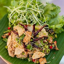 ยำขนมจีน Rice Noodles Spicy Salad