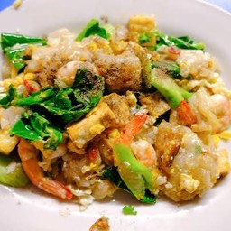 ผัดซีอิ้ว เส้นใหญ่ ทะเล