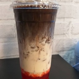 โกโก้สตรอว์เบอร์รี่นมสด