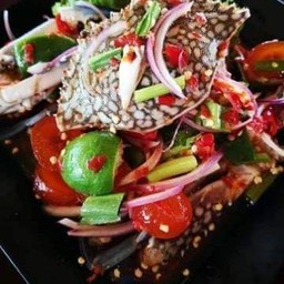 ยำมะม่วงปูม้า