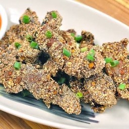 หมูคลุกย่าง