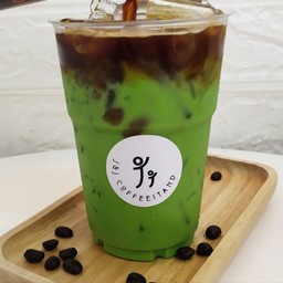 กาแฟชาเขียวลาเต้