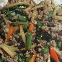 ผัดกะเพราหมู