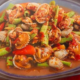 ตำถั่วหอยแครง