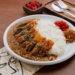 ข้าวแกงกะหรี่หมูทงคัตสึ