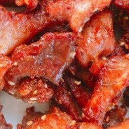 หมูทอดแดดเดียว