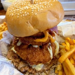 Tropical Deluxe Pork Burger