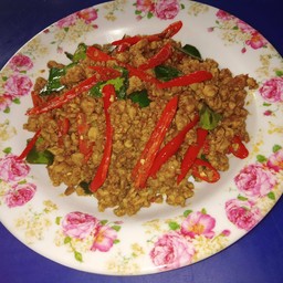 คั่วกลิ้งหมูสับ