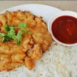 ข้าวไข่เจียวหมูสับ