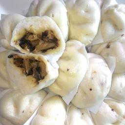 ซาลาเปาไส้เห็ดรวม (เจ)