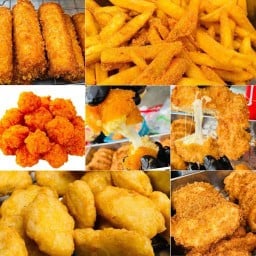 เฟร้นฟราย ไก่ทอด By_chomchom & ชาบูแซ่บ (ชาบูเสียบไม้)