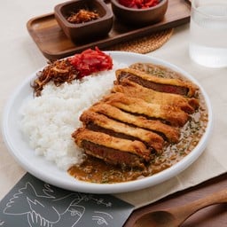 ข้าวแกงกะหรี่กิวคัตสึ