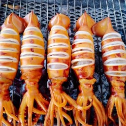 ตูดหมึก(หมึกย่าง)