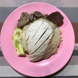 ข้าวมันไก่เนื้อล้วนพิเศษ (เพื่อสุขภาพ)