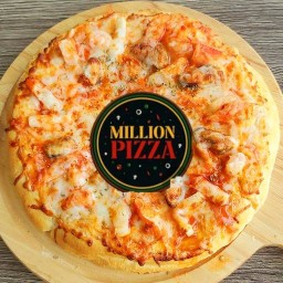 พิซซ่า MILLION PIZZA ตลาดแครายย้ายไปลอคกลาง แคราย