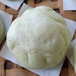 ซาลาเปาไส้หมูสับ กุนเชียง ไข่เค็ม