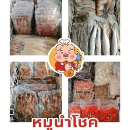 นำโชคโฟรเซ่นฟู้ดส์ ตลาดนัดเรือบิน