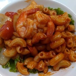 มักกะโรนีกุ้ง