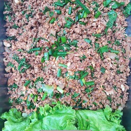 ลาบหมูคั่ว