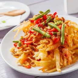 ส้มตำทอด