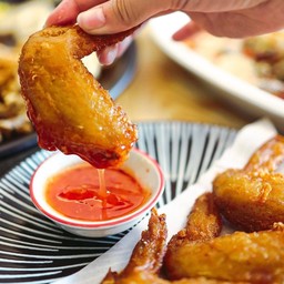 ปีกไก่ทอดน้ำปลา