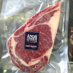 เนื้อสเต็ก ไทยวากิว ริบอาย 270-310g