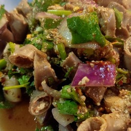 ลาบไส้หมู