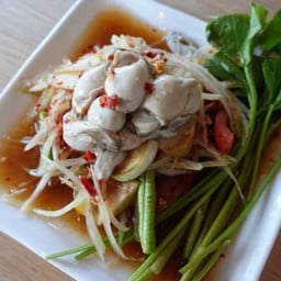 ตำลาว-หอยนางรม