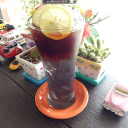 อเมริกาโน่  อัญชันน้ำผึ้งมะนาว