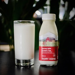 Organic Jersey milk cream top 300ml