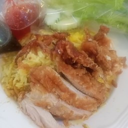 ข้าวหมกไก่ทอด