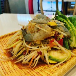 ตำลาว-กุ้ง