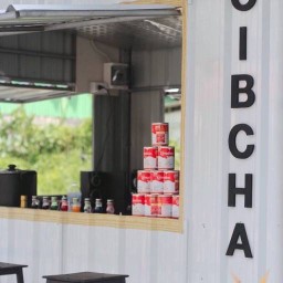 CIBCHA(จิบชา) ถนน.สามัคคี สาย ก  ข้างหน้าร้านแบมิตร