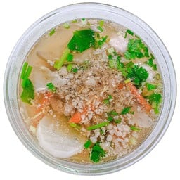 ข้าวต้มหมูธรรมดา ( ไ ม่ ใ ส่ เ ค รื่ อ ง ใ น )