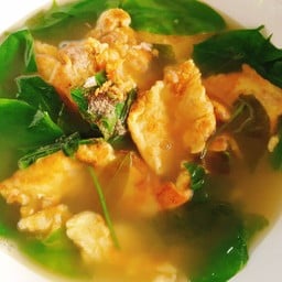 ต้มจืด ไข่เจียวหมูสับใบเหลียง