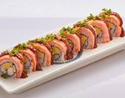 L Salmon Spicy Miso Roll